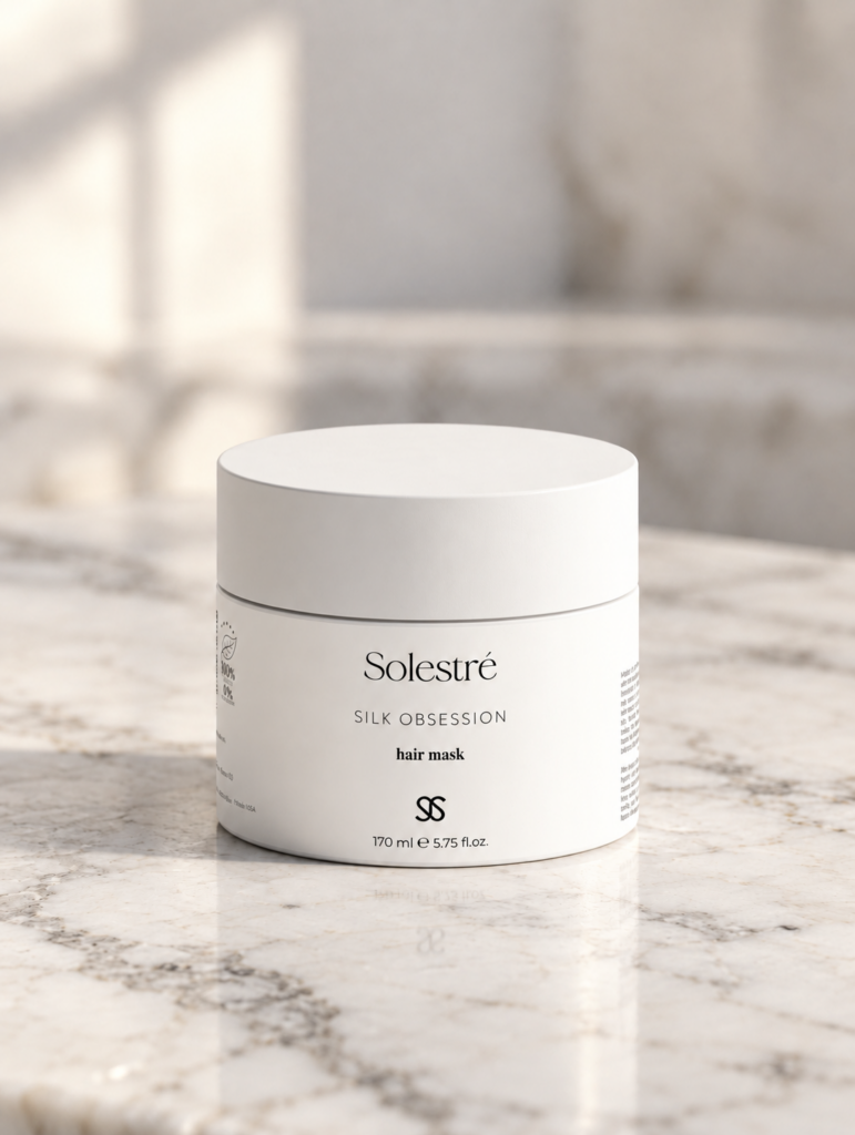 Silk Obsession Keratin Repair Hair Mask — Solestré collection